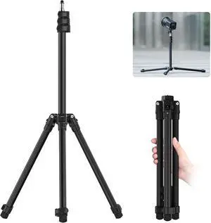Ulanzi TT43 Extendable Photography Light Stand Adjustable 6.23ft Aluminum Tripod Reversible Portable Studio Lighting Tripod for Continute Output Lighting/Strobe Light/Webcams/Cameras/Softbox