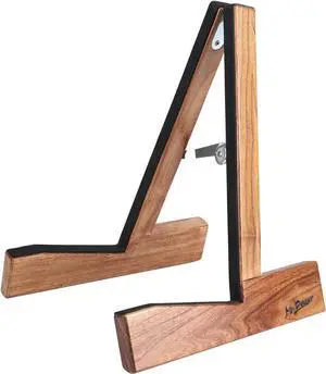 Sturdy Wood Guitar Stand Universal Guitar Display Rack for Acoustic Classical Electric Guitars Bass with Protective Padding for Stage Home School Concert Studio Street Singing Party