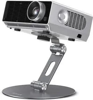 PS01 Projector Foldable Mount Stand Angle Adjustable Projector Stand with 1/4 inch Mounting Screw