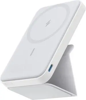 622 Magnetic Battery (MagGo) 5 000mAh Foldable Magnetic Wireless Portable Charger with Stand and USB-C Port (On The Side) Magsafe-Compatible for iPhone 16/15/14/13 Series