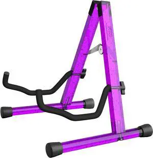 Guitar Stand Acoustic Guitar Stand Acrylic Classical Electric Guitar Stand Foldable Bass Guitar Stand Guitar Accessories (Purple Bubble)
