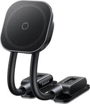 for Magsafe Car Mount Dual Arm Adjustable Magnetic Phone Holder for Car Reversible Flexiable Cell Phone Car Mount Compatible with iPhone 16 15 14 13 Pro Max Plus Aluminum for All Dashboard