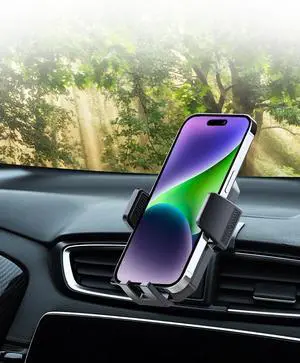 Car Phone Mount for Honda CRV CR-V 2017 2018 2019-2020 2021 2022 Accessories 5th Gen CRV Custom Air Vent Phone Holder Auto Lock Hands Free 360° Rotation Cell Phone Automobile Cradles
