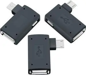 OTG Cable Adapter for fire Stick 4K Max Added Memory to Your fire tv Stick Compatible with Streaming Android Phone Tablet etc Device 3-Pack