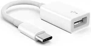 USB-C to USB Camera Adapter USB 3.0 OTG Cable for iPhone/iPad to Connect Card Reader USB Flash Drive U Disk Keyboard Mouse Hubs MIDI Plug & Play (USB-C)