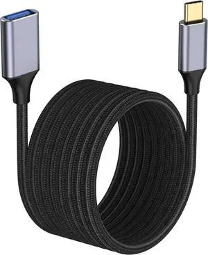 USB3.0 Female to USBC Male OTG Adapter(3M/9.9 Ft) Typec to USB Adapter Usba to Usbc Male for Phone/Laptop/Tablet/Switch USBC Device