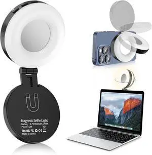 Selfie Light Selfie Light for iPhone Portable Phone Ring Light for Video Recording Adjusted 4 Modes Rechargeable Fill Light for Selfies Photography Makeup Vlogs TikTok Video