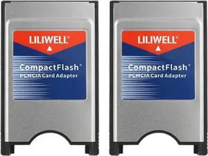 CF to PCMCIA Ata Adapter CF to PC Card Adapter 2 Pack