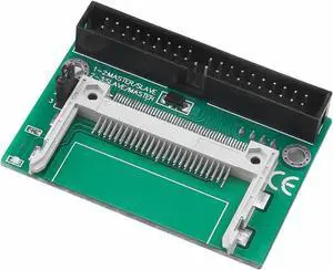 CF Memory Card to Computer Host 3.5 40Pin IDE Hard Disk Adapter Converter CF 50Pin to Parallel 3.5 IDE 39Pin Expansion Board Green