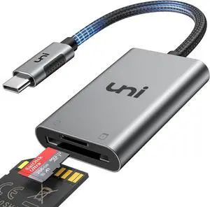 USB C SD Card Reader Sturdy Micro SD Card Adapter (Durable Nylon No Block) High-Speed USB Type C Camera Memory Card Reader OTG Compatible with Android Galaxy S24 USB-C Tablet MacBook Pro/Air