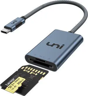 USB-C SD 4.0 Card Reader UHS-II SD Card Adapter High Speed Memory Card Reader for Micro SD SD SDXC SDHC RS-MMC SD Card Reader Type-C Compatible with MacBook Pro/Air Laptop Tablet etc