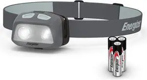 HDL40 LED Headlamp 500 Lumen IPX7 Waterproof Multi-Colored Headlamp Hands-Free Light Batteries Included