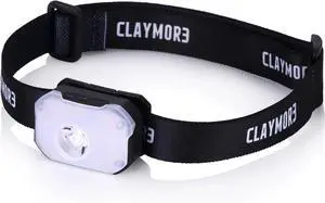 Heady2 (Black) - Rechargeable LED Headlamp Flashlight Lightweight for Camping Running Hiking Emergency & Industrial Use. USB-C Charging Up to 40 Hours Battery Life Waterproof.