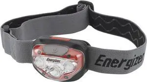 Vision HD+ LED Headlamp Durable Bright Headlamp for Outdoors Camping and Emergency Light for Adults and Kids Batteries Included Pack of 1 Red