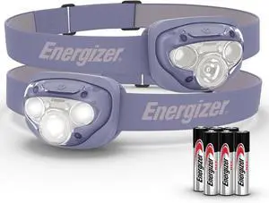 LED Headlamp PRO (2-Pack) IPX4 Water Resistant Headlamps High-Performance Head Light for Outdoors Camping Running Storm Survival LED Light for Emergencies (Batteries Included)