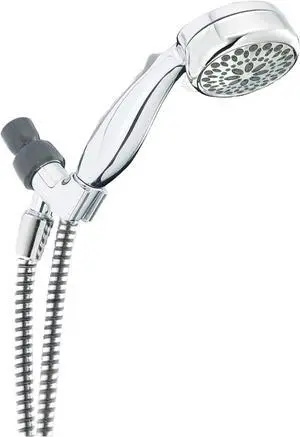 Faucet 7-Spray Touch-Clean Hand Held Shower Head with Hose Chrome 75700