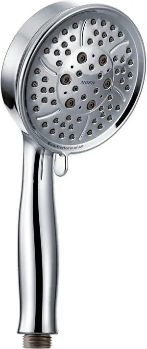 Chrome Replacement 4-Function Eco-Performance Handheld Showerhead 164927