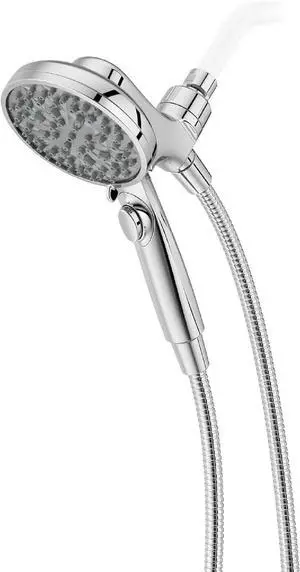 HydroFuse Handheld Shower Head Hose Included Magnetic Docking 6-Function 2.5 GPM Polished Chrome Finish 016HFM01CC