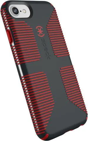 Products CandyShell Grip Cell Phone Case for iPhone 8/7/6S/6 - Charcoal Grey/Dark Poppy Red