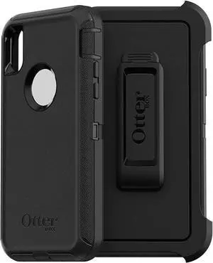 Defender Carrying Case (Holster)  iPhone X iPhone Xs Smartphone - Black