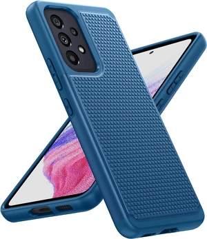for Galaxy A53-5G Phone Case: Dual Layer A53 5G Cover Blue for Galaxy A53-5G Phone Case: Dual Layer A53 5G Cover Blue