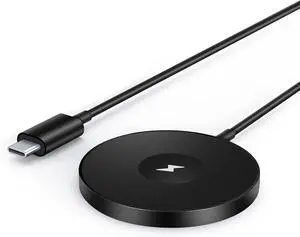 3 in 1 Magnetic Wireless Charging Pad for iPhone 12-16 Series Charging Pad for Multiple Devices - Mag Safe Wireless Charger for  Watch 9/8/7/6/5/4/3/2/SE & AirPods 3/2/Pro Black