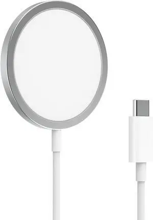 Magnetic Wireless Charger for iPhone 15W USB C MagSafe Charging Pad Qi Type C Wireless Inductive Charging Station Compatible with iPhone 16/16 Plus/16 Pro/16 Pro Max/15/14/13/12 Series