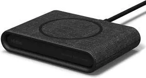 iON Wireless Mini Fast Charging Pad || Qi-Certified Charger 7.5W for iPhone XS Max R 8 Plus 10W for  Galaxy S10 E S9 S8 Plus Edge Note 9 | AC Adapter NOT Included | Charcoal