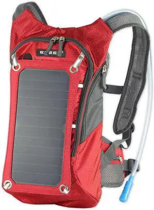 Solar Backpack 7W Solar Panel Charge for Cell Phones and 5V Device Power Supply