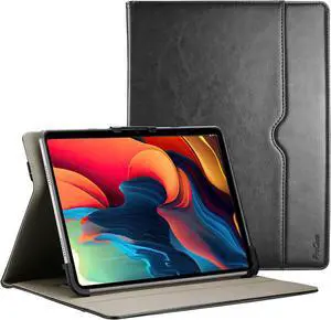 Universal 10/10.1 Inch Android Tablet Case Cover for 9-11 Tablets Premium PU Leather Multiple Viewing Angles and Pencil Holder -Black