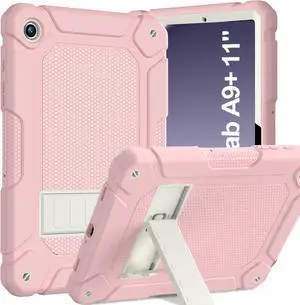 for  Galaxy Tab A9+ Plus Case 11 Inch 2023 (SM-X210/X216/X218) Heavy Duty Shockproof Protective  Galaxy Tab A9+/A9 Plus Tablet Case Pink