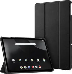 Fintie Case for Onn. 11 Tablet Pro (2024 Model 100146660) - Premium Vegan Leather Slim Lightweight Hard Shell Stand Cover Compatible with Onn Pro 11 Inch Gen4 Tablet (Black)
