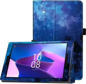 Folio Case Cover for 10.1 Fire HD 10 Tablet (Previous 9th / 7th / 5th Generation 2019/2017 /2015 Release) (BlueSky)