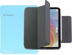 Bumper Case for iPad Air 13 (2024/25) & iPad Pro 12.9 (2018/20/21/22) - Robust and Durable Protective case with Slim Design and Smooth Cover