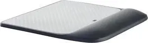 Precise Mouse Pad with Gel Wrist Rest Soothing Gel Technology and Satin Smooth Cover for All Day Comfort Optical Mouse Performance and Battery Saving Design (MW85B) Extended Black