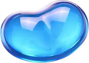 Ergonomic Gel Wrist Rest for Mouse Computer Mouse Wrist Support for Arm Pain Relief Heart-Shaped Cute Hand Wrist Cushion for Home and Office Working Gaming Anti-Fatigu