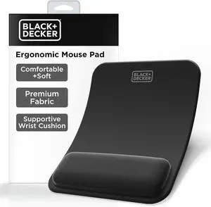 Ergonomic Mouse Pad Wrist Support - Comfortable Mouse Pad Wrist Rest - Wrist Relief Gel Mousepad - Non-Slip Base Aesthetic Mousepad for Gaming Home Office - Perfect for Computer Laptop