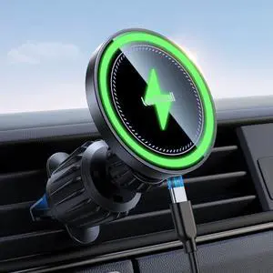 for MagSafe Car Mount Charger - [2025 Ultra Magnet] 15W Wireless Car Phone Holder Charger - HandsFree Magnetic Phone Holders for Your Car Vent for iPhone 16 15 14 13 Pro Max Mag Safe Case