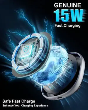 MagSafe Car Mount Charger 15W Fast Charging Strong Magnetic Phone Holder Air Vent/Dashboard Wireless Charger for iPhone 16/15/14/13/12 Accessories