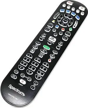Charter Spectrum TV Remote Control TIME Warner CLIKR-5 UR5U-8780L New | Compatible with Time Warner Brighthouse and Charter Cable Boxes | keypad backlighting red Illumination