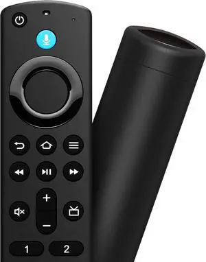Replacement Voice Remote Control Fit for AMZ Smart TVs Stick/4K Max/4K/Cube/Stick Lite/Stick HD Smart TV 3rd Gen Compatible with Insignia/Toshiba/Pioneer Smart TVs