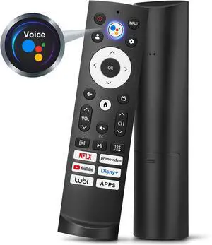 Voice Replacement Universal for Hisense-TV-Remote-Control for Hisense-Google-Smart-TV 4K QLED UHD Mini-LED ULED