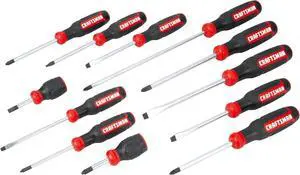 Bi-Material Assorted Screwdriver Master Set 12 Piece (CMHT65301)