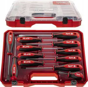 Set of 12 Tri-Lobe Screwdrivers 4932472003 Red