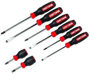 Screwdriver Set Bi-Material 8 Piece Set (CMHT65075N)
