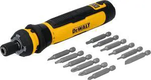 Cordless Screwdriver with FLEXDRIVE Control and Screwdriving Bits (DWHT66719)