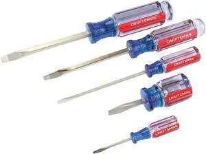 Screwdriver Set Slotted/Flat Head 5Piece (CMHT65032)