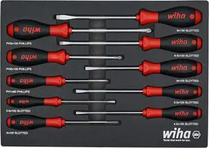 30280 10 Piece SoftFinish Cushion Grip Screwdriver Tray Set