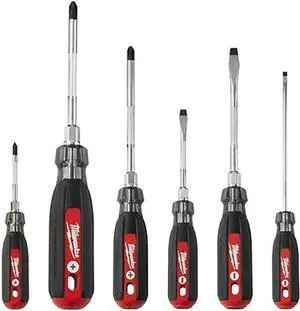 6Pc Cushion Grip Screwdriver Kit