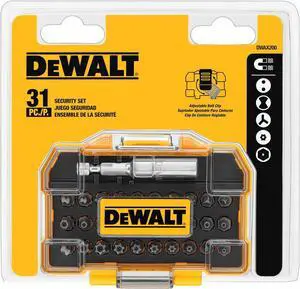 DWAX200 Security Screwdriving Set 31-Piece